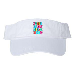 Christian God Jesus Is My Superhero Religious Valucap Bio-Washed Visor