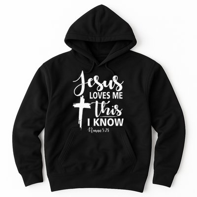 Christian Gift Jesus Love Me This I Know Hoodie