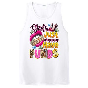 Cool Girl Just Wanna Have Funds PosiCharge Competitor Tank