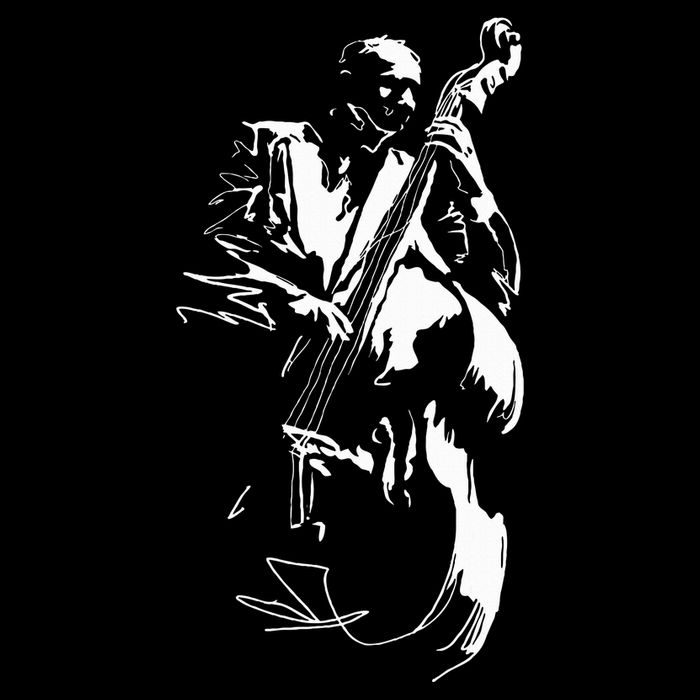 Cool Graphic Jazz Lovers Upright Bass Player Cooling Performance Crew T-Shirt