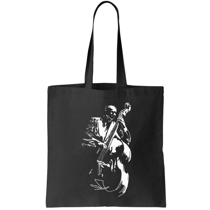 Cool Graphic Jazz Lovers Upright Bass Player Bag