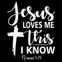 Christian Gift Jesus Love Me This I Know Impact Tech Backpack