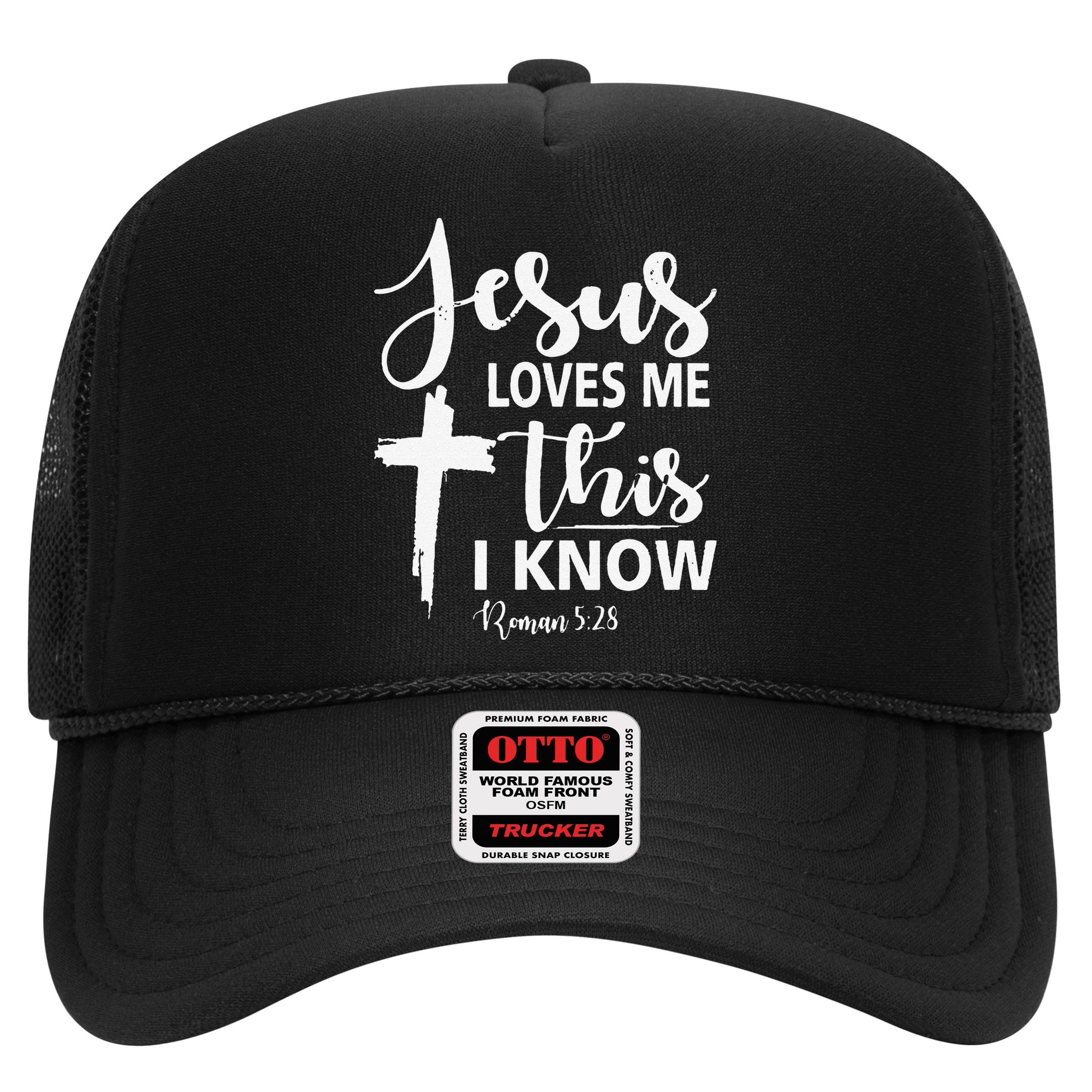 Christian Gift Jesus Love Me This I Know Hat