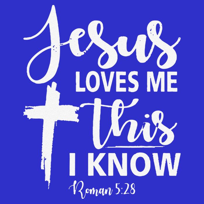 Christian Gift Jesus Love Me This I Know Visor