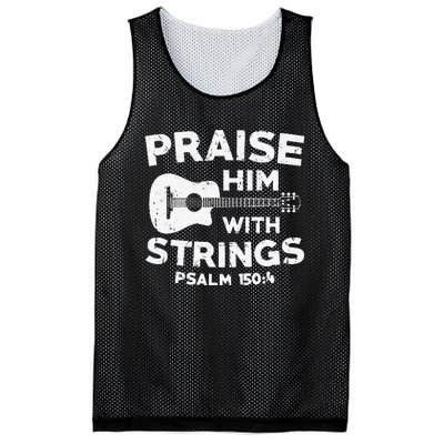 Christian Guitarist Jesus Church Worship Guitar Player Mesh Reversible Basketball Jersey Tank