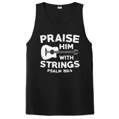 Christian Guitarist Jesus Church Worship Guitar Player PosiCharge Competitor Tank