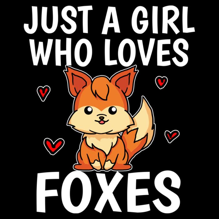 Cute Gift Just A Girl Who Loves Foxes Cute Fox Costume Button