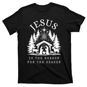 Cute Gift Jesus Is The Reason For The Season Festive Christmas Carol T-Shirt