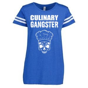 Culinary Gangster Kitchen Ager Gift Enza Ladies Jersey Football T-Shirt