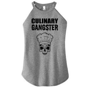 Culinary Gangster Kitchen Ager Gift Women's Perfect Tri Rocker Tank