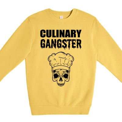 Culinary Gangster Kitchen Ager Gift Premium Crewneck Sweatshirt