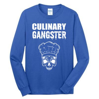 Culinary Gangster Kitchen Ager Gift Tall Long Sleeve T-Shirt