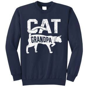 Cat Grandpa Kitten Pet Owner Meow Fathers Day Sweatshirt