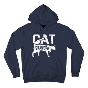 Cat Grandpa Kitten Pet Owner Meow Fathers Day Tall Hoodie