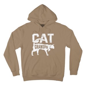 Cat Grandpa Kitten Pet Owner Meow Fathers Day Hoodie