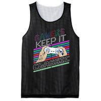 Classic Gamer Keep It Classic Gaming 80s 90s Vintage Cool Mesh Reversible Basketball Jersey Tank