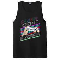 Classic Gamer Keep It Classic Gaming 80s 90s Vintage Cool PosiCharge Competitor Tank