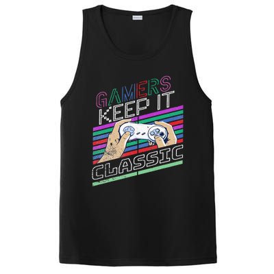 Classic Gamer Keep It Classic Gaming 80s 90s Vintage Cool PosiCharge Competitor Tank