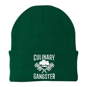 Culinary Gangster Kitchen Chef Cool Gift Knit Cap Winter Beanie