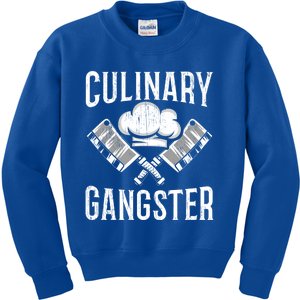 Culinary Gangster Kitchen Chef Cool Gift Kids Sweatshirt