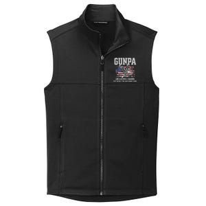 Cool Gunpa Like Normal Grandpa But Own Guns Design Collective Smooth Fleece Vest