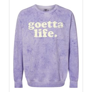 Cincinnati Goetta Life Foodie Souvenir And Gift Colorblast Crewneck Sweatshirt