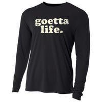 Cincinnati Goetta Life Foodie Souvenir And Gift Cooling Performance Long Sleeve Crew