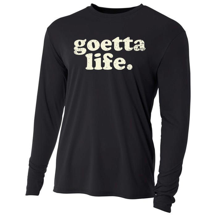 Cincinnati Goetta Life Foodie Souvenir And Gift Cooling Performance Long Sleeve Crew