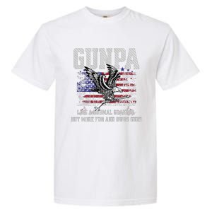 Cool Gunpa Like Normal Grandpa But Own Guns Design Gift Garment-Dyed Heavyweight T-Shirt