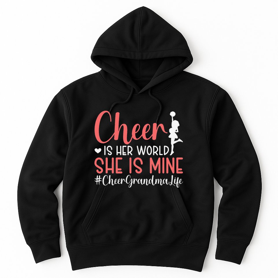 Cheer Grandma Life Cheerleading Grandmother Hoodie