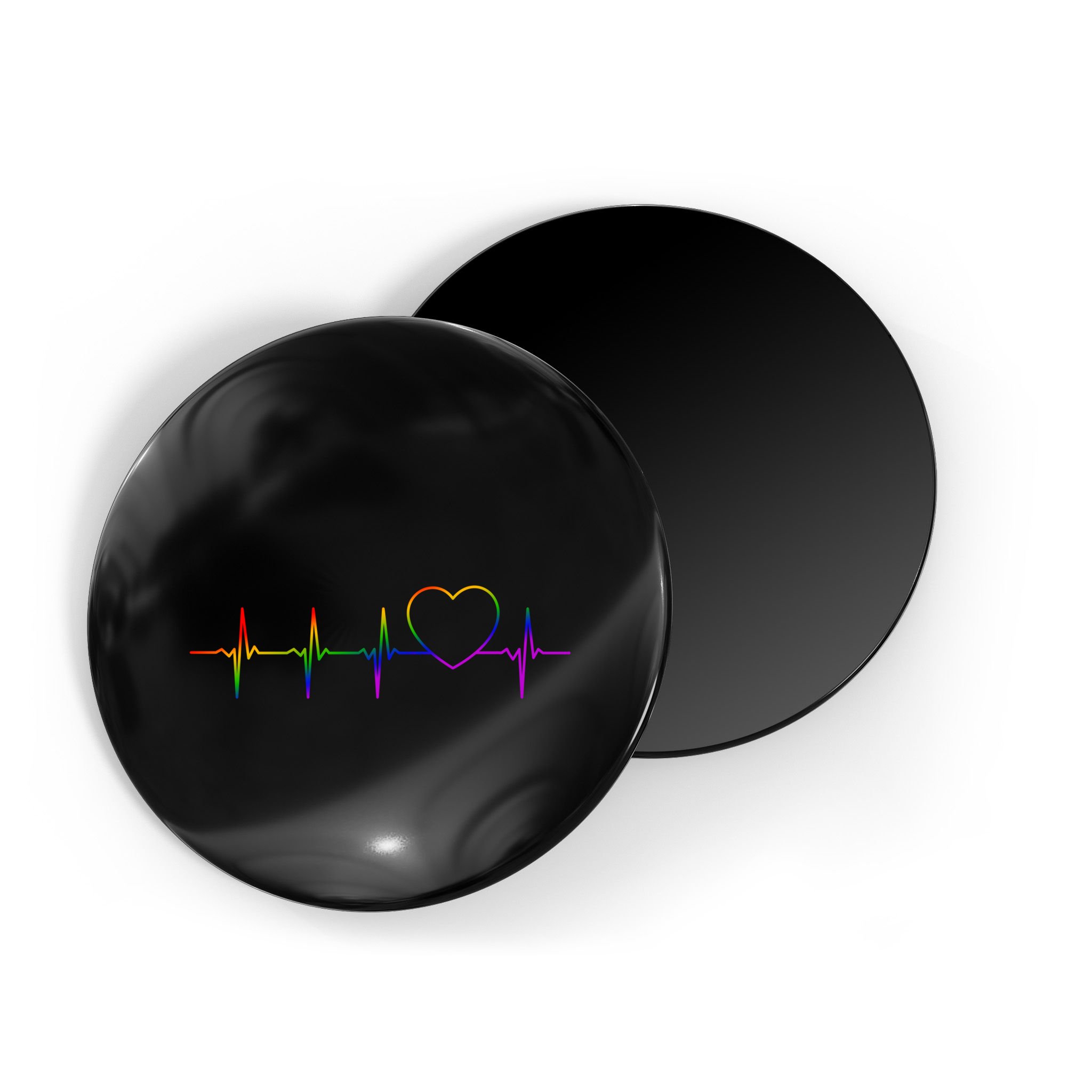 Cute Gift Lgbt Heartbeat Gift For Proud Gays & Lesbians Magnet