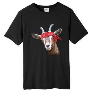 Cute Goat Lover Art For Women Girl Farm Animal Lover Tall Fusion ChromaSoft Performance T-Shirt