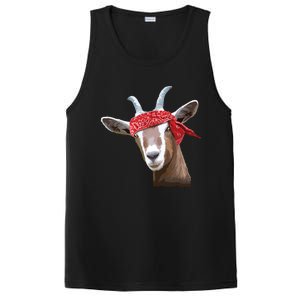 Cute Goat Lover Art For Women Girl Farm Animal Lover PosiCharge Competitor Tank