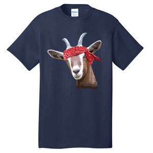 Cute Goat Lover Art For Women Girl Farm Animal Lover Tall T-Shirt