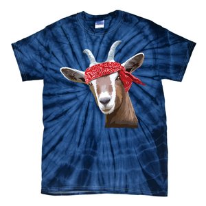 Cute Goat Lover Art For Women Girl Farm Animal Lover Tie-Dye T-Shirt