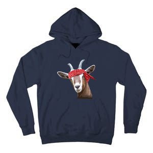 Cute Goat Lover Art For Women Girl Farm Animal Lover Tall Hoodie