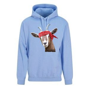 Cute Goat Lover Art For Women Girl Farm Animal Lover Unisex Surf Hoodie