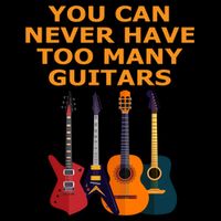 Cute Guitar Lover Gift You Can Never Have Too Many Guitars Gift Drawstring Bag