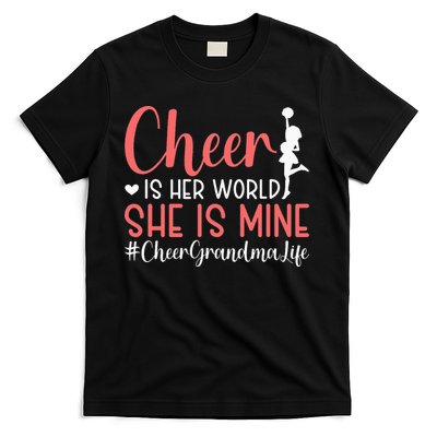 Cheer Grandma Life Cheerleading Grandmother T-Shirt