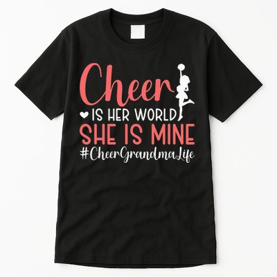 Cheer Grandma Life Cheerleading Grandmother Tall T-Shirt