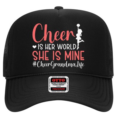 Cheer Grandma Life Cheerleading Grandmother Trucker Hat