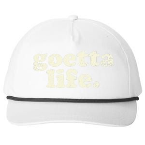 Cincinnati Goetta Life Foodie Souvenir And Gift Snapback Five-Panel Rope Hat