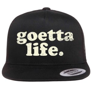 Cincinnati Goetta Life Foodie Souvenir And Gift Flat Bill Trucker Hat