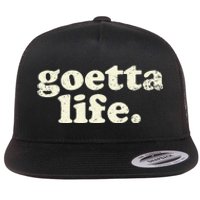 Cincinnati Goetta Life Foodie Souvenir And Gift Flat Bill Trucker Hat