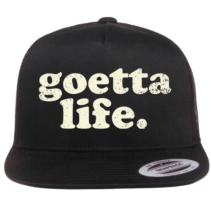 Cincinnati Goetta Life Foodie Souvenir And Gift Flat Bill Trucker Hat