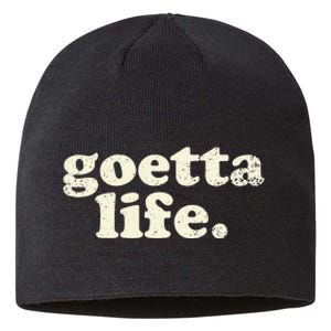 Cincinnati Goetta Life Foodie Souvenir And Gift Sustainable Beanie