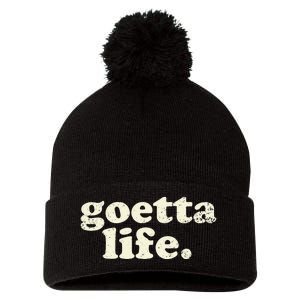 Cincinnati Goetta Life Foodie Souvenir And Gift Pom Pom 12in Knit Beanie