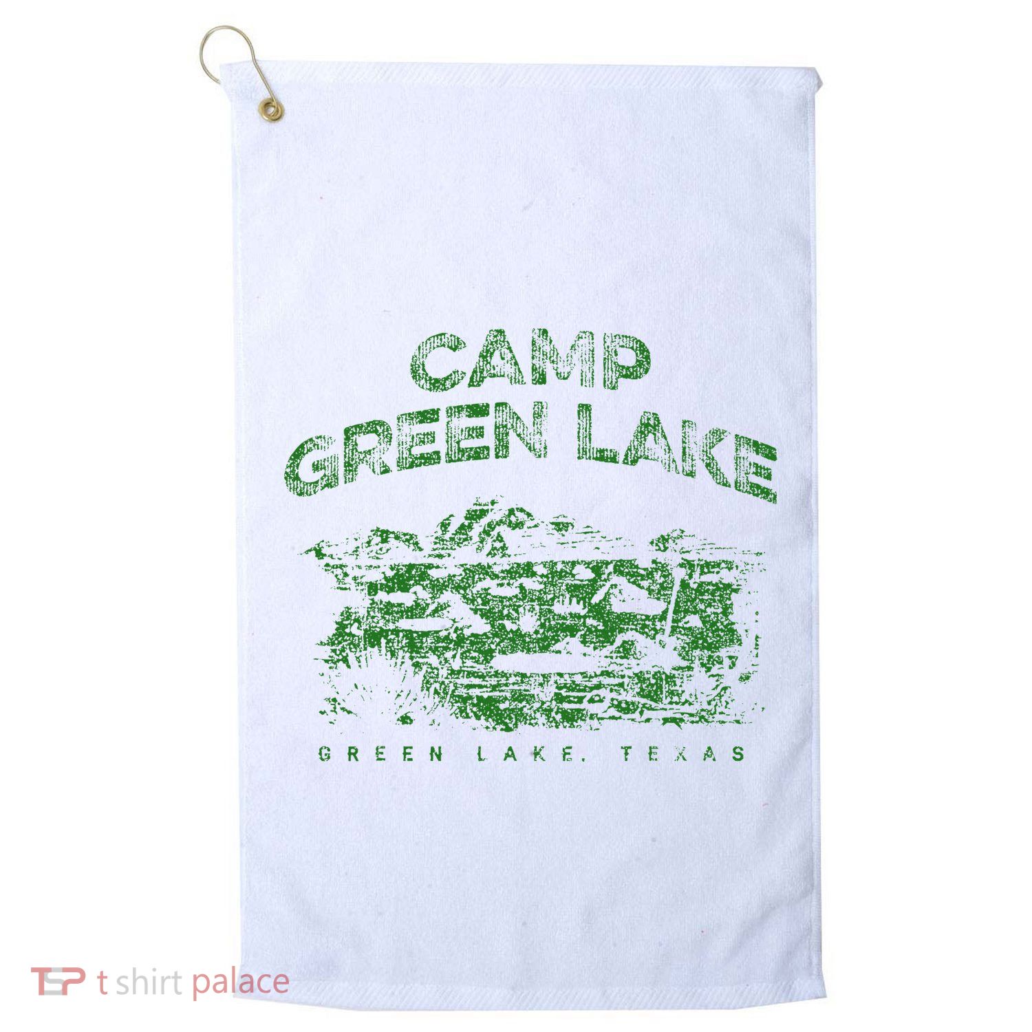 Camp Green Lake Holes Golf Towel