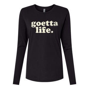 Cincinnati Goetta life foodie souvenir and gift Womens Cotton Relaxed Long Sleeve T-Shirt