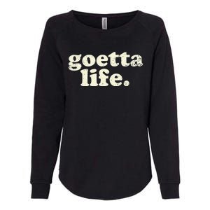 Cincinnati Goetta life foodie souvenir and gift Womens California Wash Sweatshirt